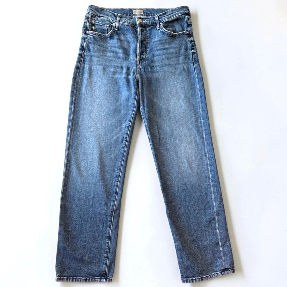 MOTHER The Saint Ankle Jeans Gutterpunk Wash Size 29